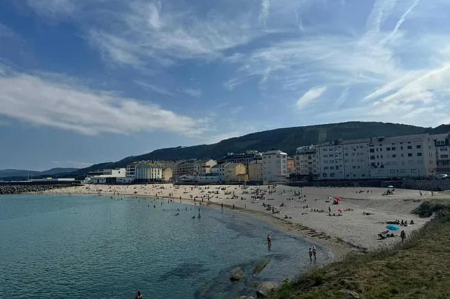 Apartamento Burela Paloma Playa Экстерьер фото
